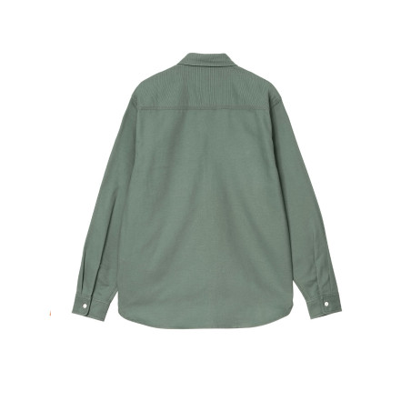 camisa carhartt wip para hombre color verde