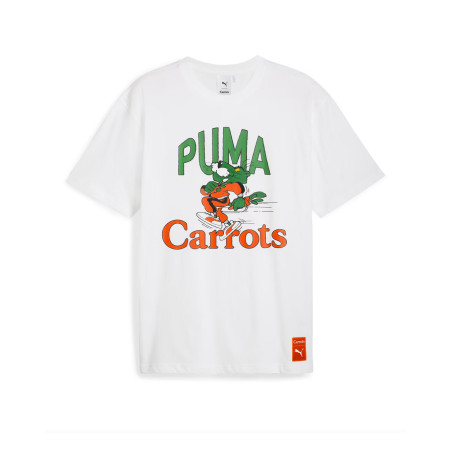 camisetra puma x carrots color blanco