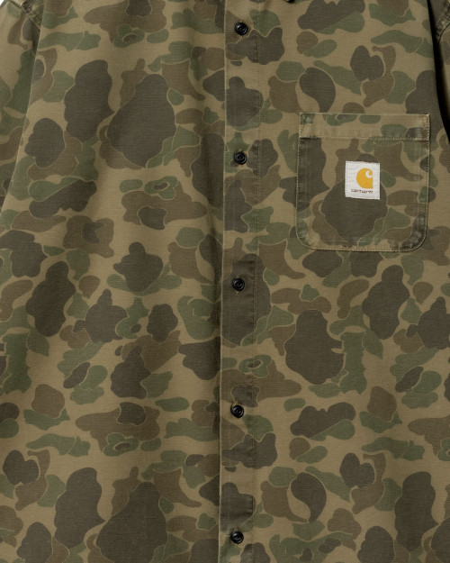 camisa de camuflaje Carhartt WIP