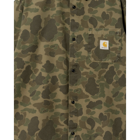 camisa de camuflaje Carhartt WIP