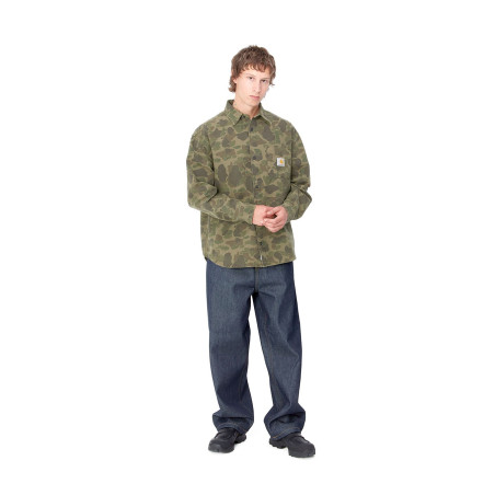 camisa de camuflaje Carhartt WIP