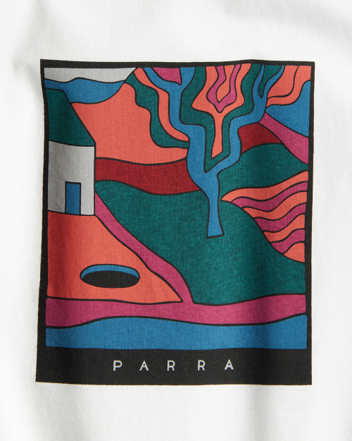 camiseta parra color blanco