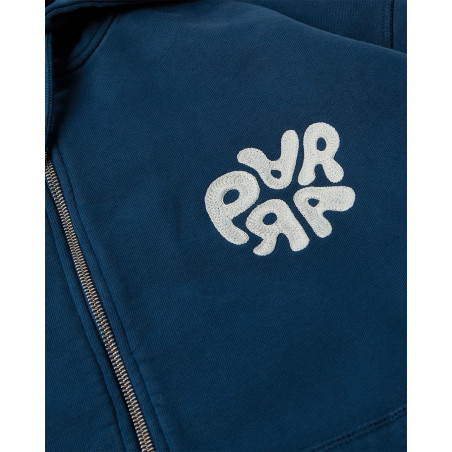 sudadera con capucha parra color azul