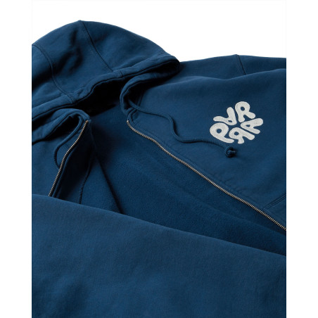 sudadera con capucha parra color azul