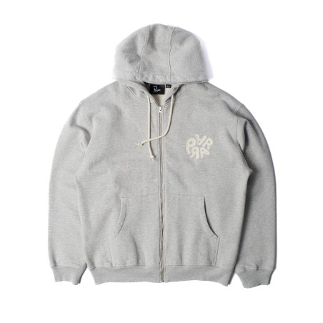 sudadera parra con capucha gris