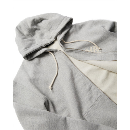 sudadera parra con capucha gris