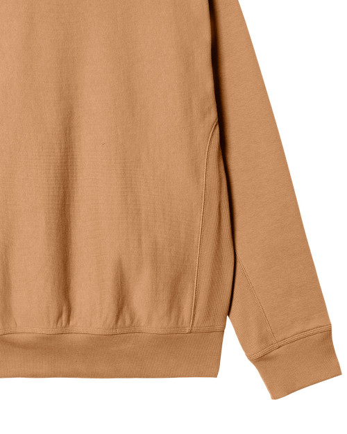 sudadera con capucha marron de carhartt wip