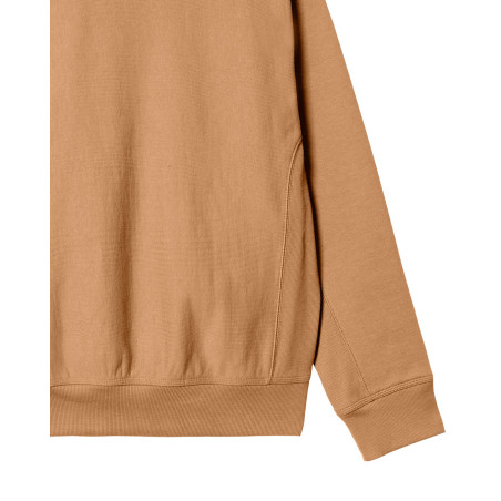 sudadera con capucha marron de carhartt wip