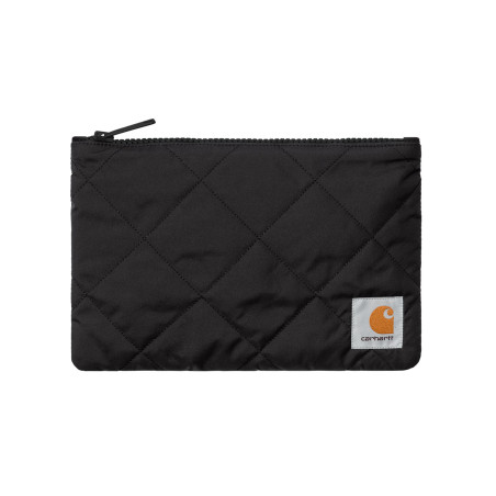 carhartt wip black padded pouch