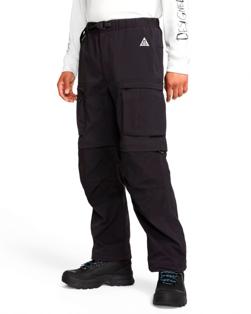 pantalones nike acg desmontables color negro