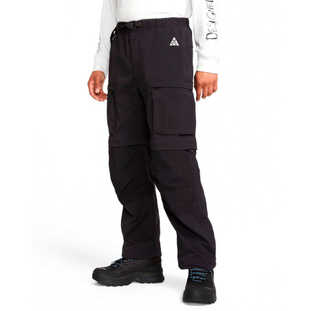 pantalones nike acg desmontables color negro