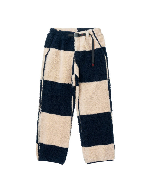 CHECKERED SHERPA PANT