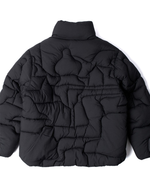 black puffer jacket parra