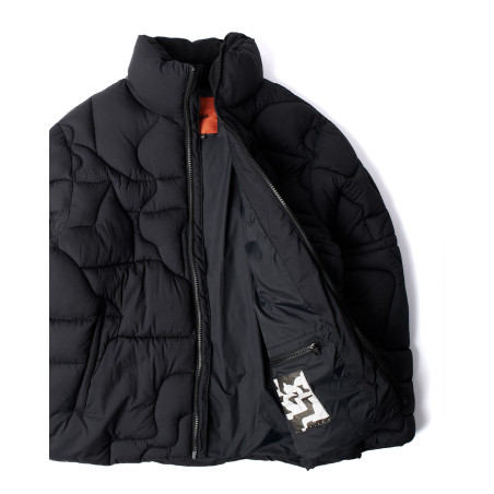 black puffer jacket parra