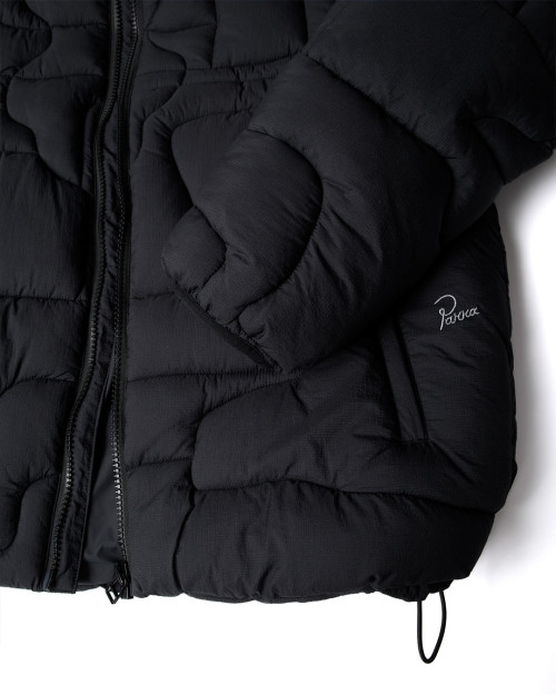 black puffer jacket parra