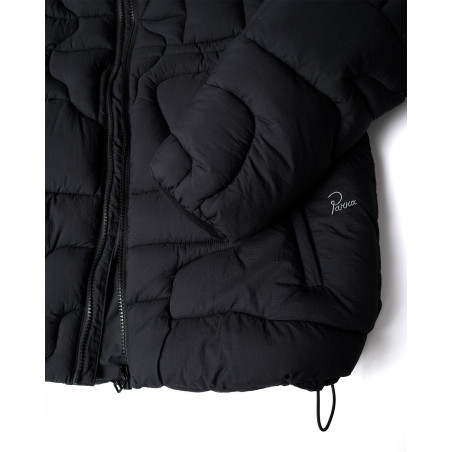 black puffer jacket parra