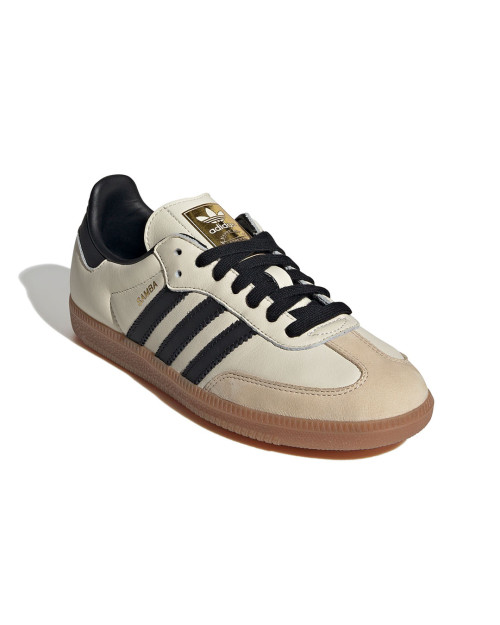 zapatillas adidas samba para mujer color beige