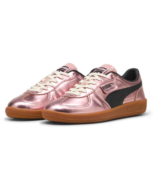 zapatillas puma palermo fc metallic color rosa