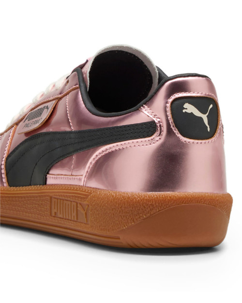 zapatillas puma palermo fc metallic color rosa