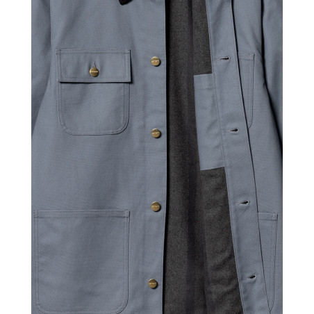 chaqueta carhartt wip color gris marengo