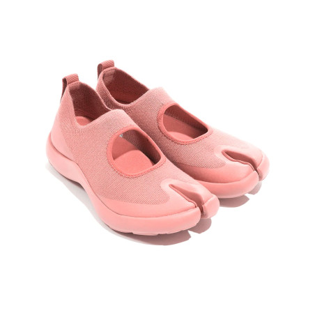 sandalias tabi de color rosa