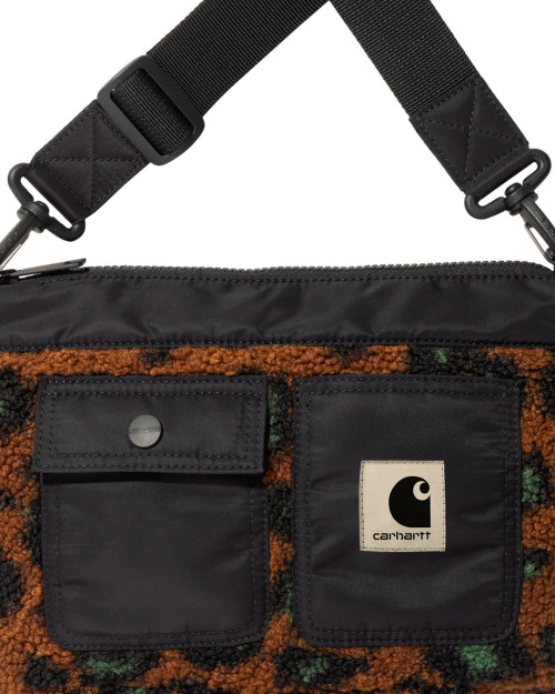 bolso de pelito carhartt WIP de leopardo