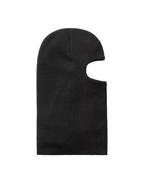 balaclava negro de carhartt wip con cremallera