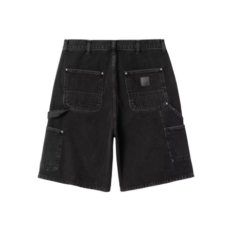 pantalon corto negro vaquero carhartt wip