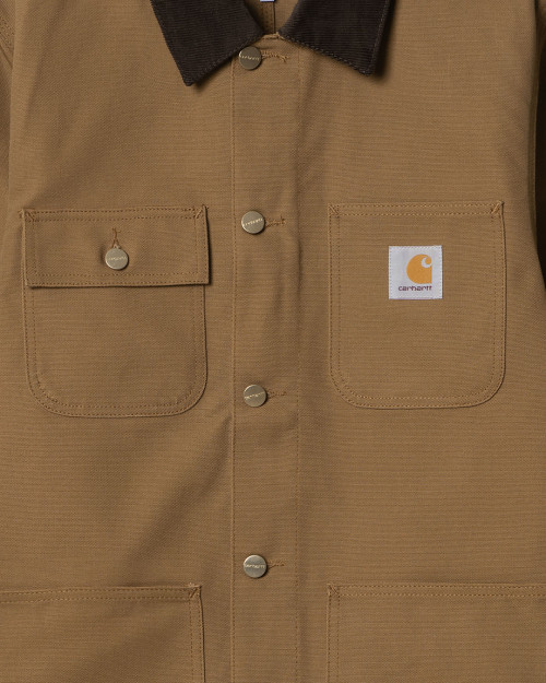 chaqueta carhartt wip michigan color marrón