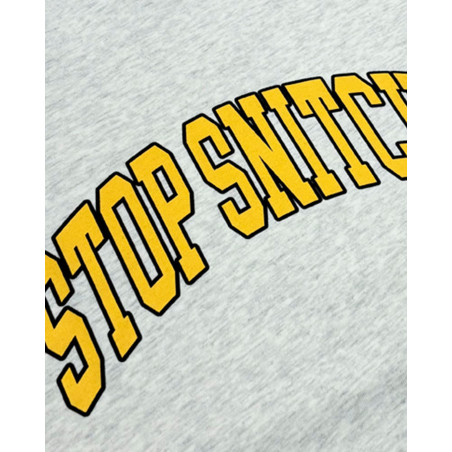 camiseta damage snitching gris