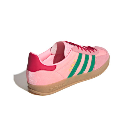 zapatillas adidas gazelle indoor para mujer rosas de terciopelo