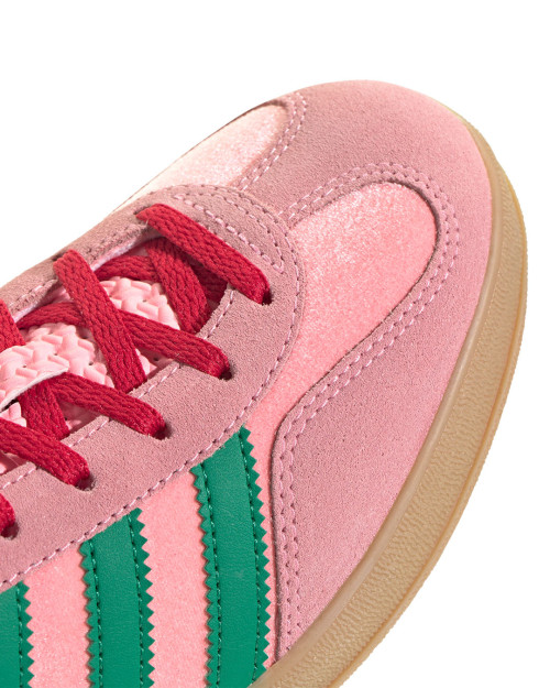 zapatillas adidas gazelle indoor para mujer rosas de terciopelo