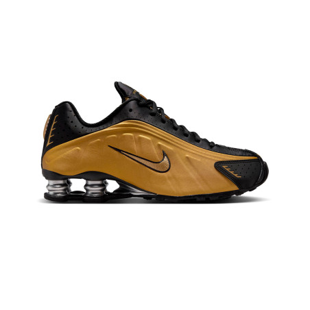 zapatillas nike shox doradas