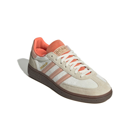 zapatillas adidas handball spezial para mujer color marron y coral