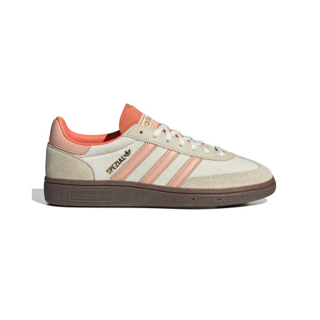 zapatillas adidas handball spezial para mujer color marron y coral