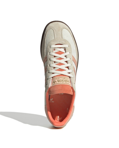 zapatillas adidas handball spezial para mujer color marron y coral