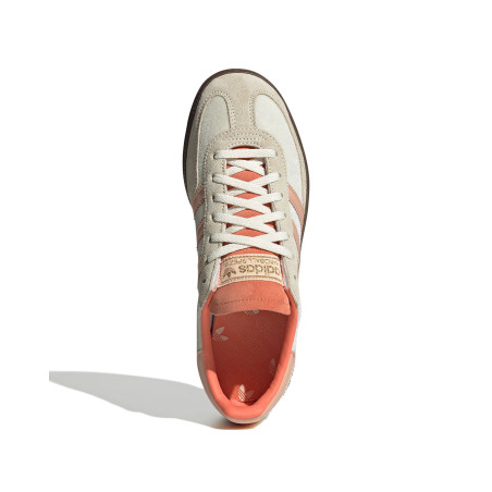 zapatillas adidas handball spezial para mujer color marron y coral