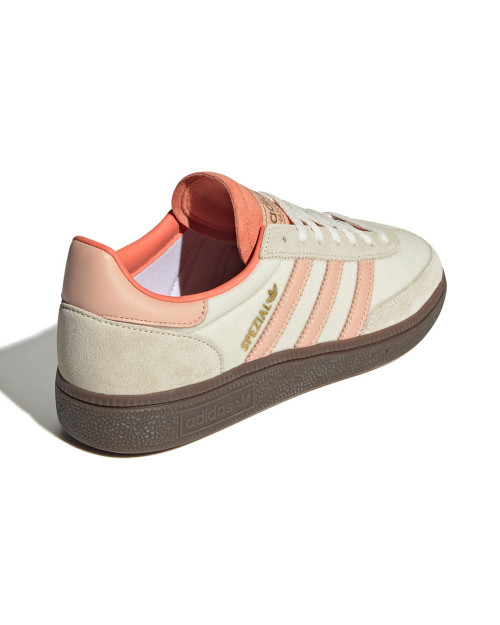 zapatillas adidas handball spezial para mujer color marron y coral