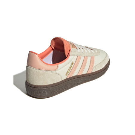 zapatillas adidas handball spezial para mujer color marron y coral