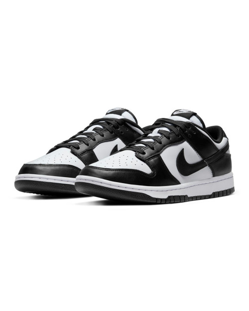 zapatilla dunk nike blanca y negra "panda"