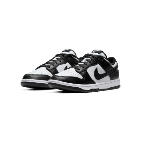 zapatilla dunk nike blanca y negra "panda"