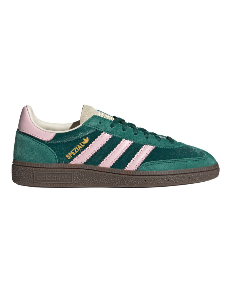 zapatillas adidas spezial verdes y rosa para mujer