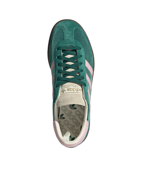 zapatillas adidas spezial verdes y rosa para mujer