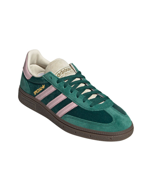 zapatillas adidas spezial verdes y rosa para mujer