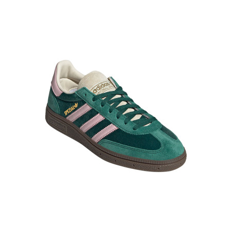 zapatillas adidas spezial verdes y rosa para mujer