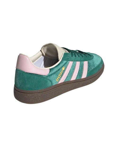 zapatillas adidas spezial verdes y rosa para mujer