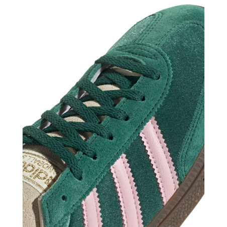 zapatillas adidas spezial verdes y rosa para mujer