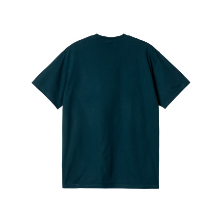 camiseta gráfica de carhartt wip azul marino