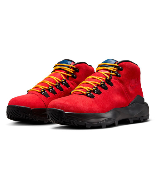 botas nike cygnal impermeables color rojo