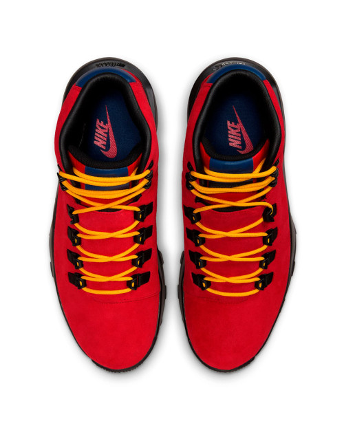 botas nike cygnal impermeables color rojo